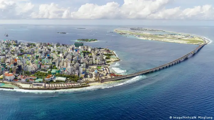 Malediven China baut Freundschaftsbrücke