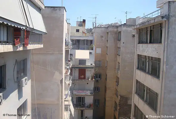 Der Blick aus meinem Fenster: Athen (Foto: Thomas Schörner)