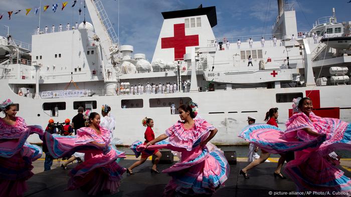 Venezuela Chinesisches Krankenhausschiff zu Besuch in La Guaira