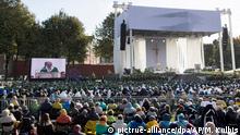 На мессу Папы римского в Каунасе пришли более 100 тысяч человек