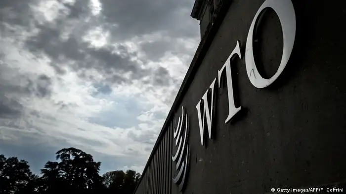 Schweiz WTO Gebäude in Genf