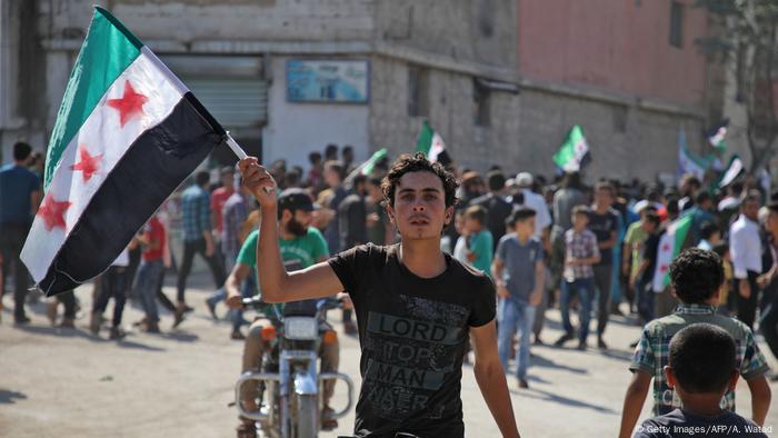 Syrien Protest gegen die Regierung