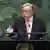 Антоніу Гуттеріш під час виступу на Генасамблеї ООН