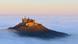 Deutschhland Burg Hohenzollern im Morgenlicht Deutschhland Burg Hohenzollern im Morgenlicht