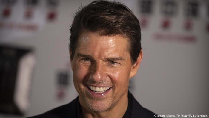 A portrait of actor Tom Cruise.