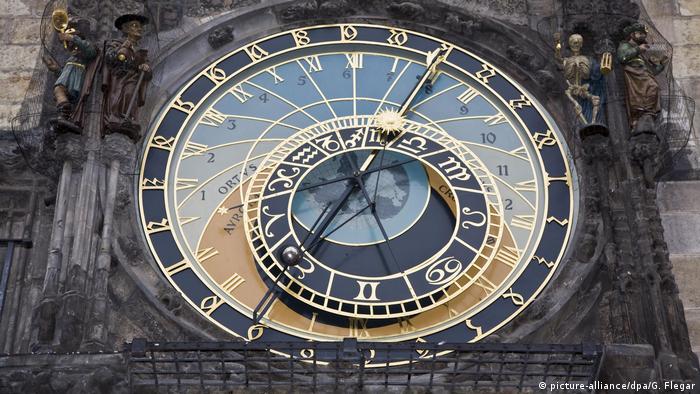 Reloj Astronómico Orloj de Praga. Ayuntamiento de la Ciudad Vieja de Praga. República Checa