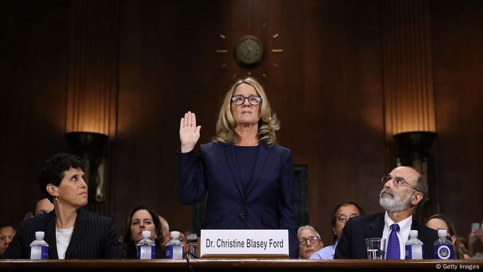 USA US-Richterkandidat Brett Kavanaugh - Aussage von Christine Blasey Ford