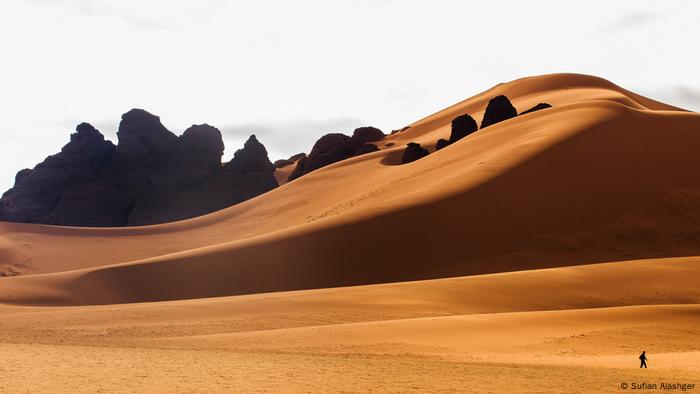 Eight photographers were honored for their portrayals of Libyan culture and landscapes. Sufian Alashger was up early to catch the desert at sunrise. (Sufian Alashger)