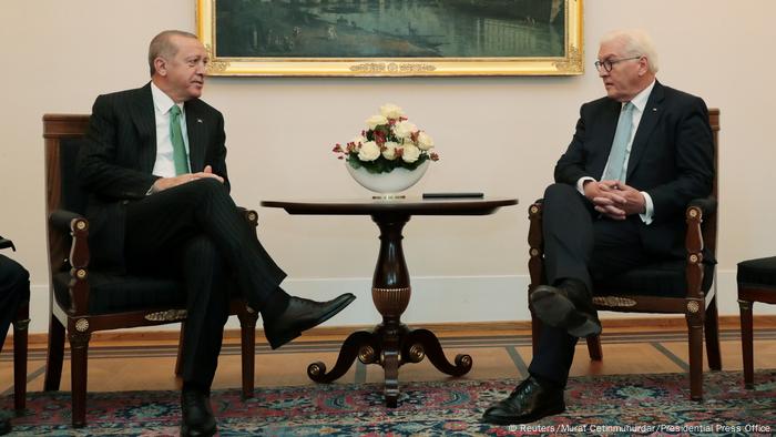 Erdoğan’dan Steinmeier’e teşekkür