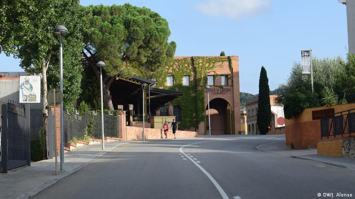 Street view of Sant Sadurní d'Anoia