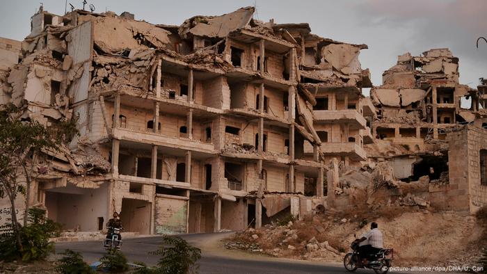 Syrien Zerstörung in der Provinz Idlib