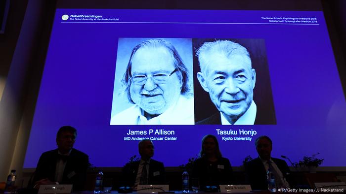 3 Things We Can Do With The 18 Medicine Nobel Prize Science In Depth Reporting On Science And Technology Dw 01 10 18