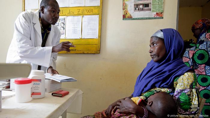 Poste de santé à Garin Goulbi, Niger (photo-alliance/dpa/T. Schulze)