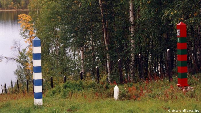 Пограничен пункт на финско-руската граница