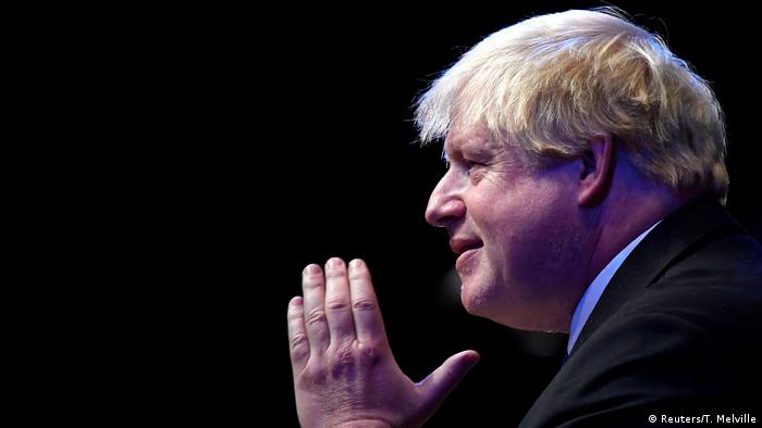 Birmingham Boris Johnson Rede auf Parteitag Konservative Partei
