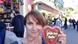Column author Tamsin Walker looks at the camera and smiles at the Berlin Oktoberfest as she holds up a lebkuchen in the shape of a heart which reads 'Grüsse aus Berlin' Column author Tamsin Walker looks at the camera and smiles at the Berlin Oktoberfest as she holds up a lebkuchen in the shape of a heart which reads 'Grüsse aus Berlin'