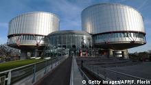 The European Court of Human Rights (ECHR) is pictured in Strasbourg, eastern France on January 24, 2018. / AFP PHOTO / FREDERICK FLORIN (Photo credit should read FREDERICK FLORIN/AFP/Getty Images)