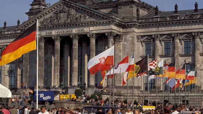 Deutschland Berlin Tag der deutschen Einheit 1990