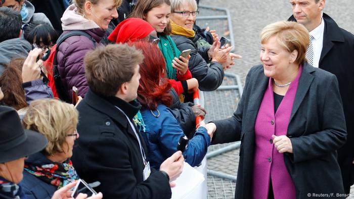 Deutschland Feier zum Tag der Deutschen Einheit in Berlin | Angela Merkel (Reuters/F. Bensch)