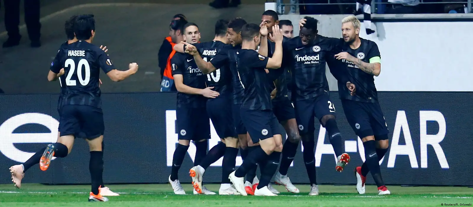 Eintracht Frankfurt fertigt Lazio Rom ab