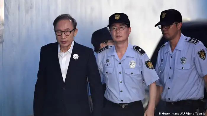 Korruptionsprozess gegen Ex-Präsident von Südkorea