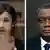 Vencedores no Nobel da Paz de 2018: Nadia Murad e Denis Mukwege