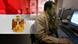 Man at an Egyptian Internet cafe Man at an Egyptian Internet cafe
