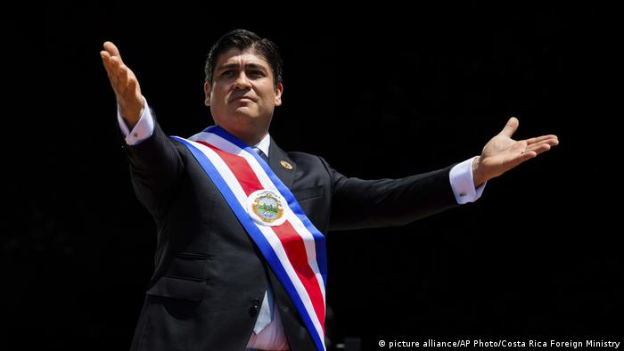 Costa Rica l Präsident Carlos Alvarado l Vereidigungszeremonie