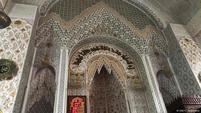 Arbeiter aus Marokko in Algerien Mosaik Moschee