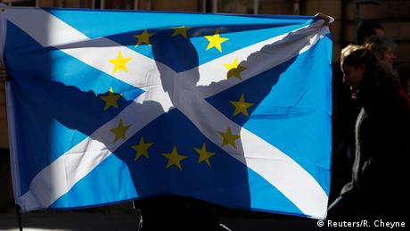 Schottland Demonstration für die Unabhängigkeit in Edinburgh (Reuters/R. Cheyne)