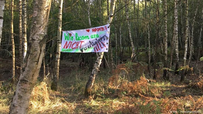 Deutschland Freude im Hambacher Forst