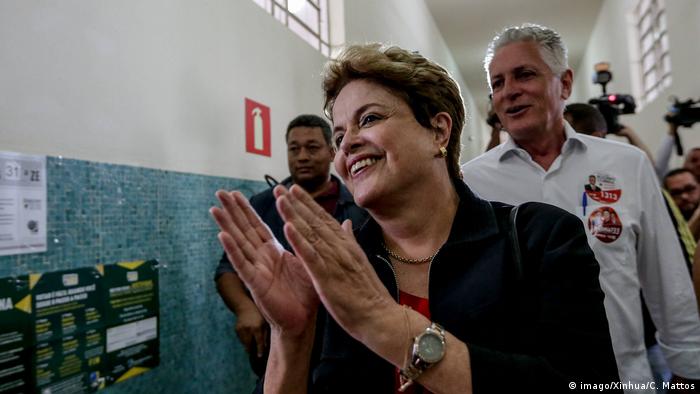 Brasilien Wahl 2018 | Stimmabgabe Dilma Rousseff