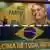 A journalist watches Jair Bolsonaro on Facebook live 