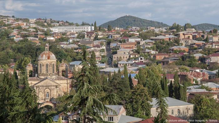 A view of Kutaisi, the old capital of Georgia