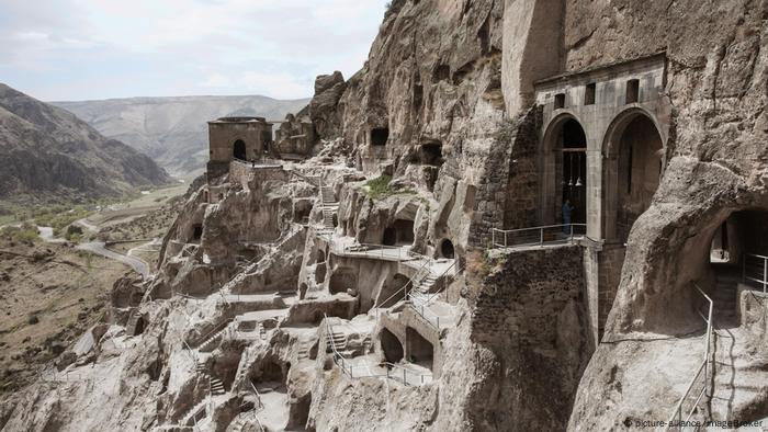 Cave town of Wardsia, Georgia.