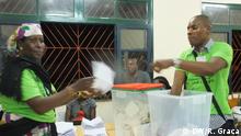 Sao Tome und Principe Wahlen Stimmauszählung