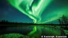 The Aurora Borealis (Northern Lights) is seen over the sky near Rovaniemi in Lapland, Finland, October 7, 2018. Pictures taken October 7, 2018. REUTERS/Alexander Kuznetsov 
