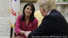 Nikki Haley dimite como embajadora de EE. UU. ante la ONU