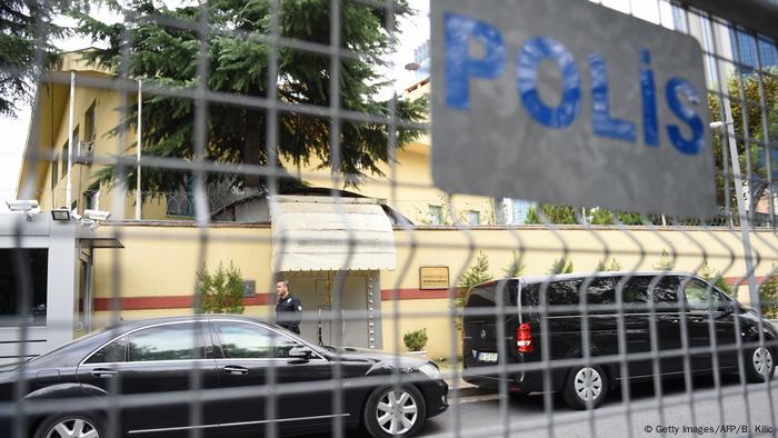 Türkei Konsulat von Saudi Arabien in Istanbul (Getty Images/AFP/B. Kilic)