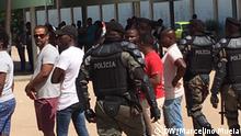 10.10.2018 +++ Zambezia, Stark bewaffnete Polizei in Quelimane Lokalwahlen, Mosambik
