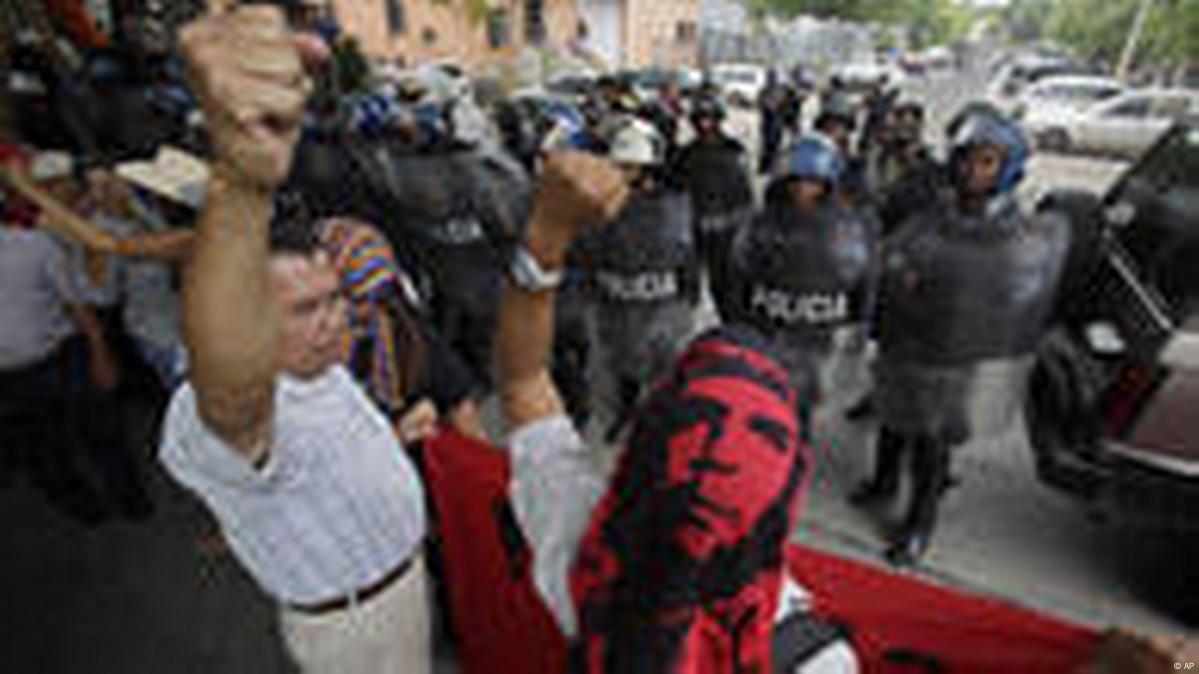 Sanctions for Honduras DW 09/15/2009