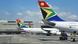 Südafrika South African Airlines Flugzeuge am Flughafen Johannesburg Südafrika South African Airlines Flugzeuge am Flughafen Johannesburg