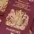 The British passport with European Union on the cover