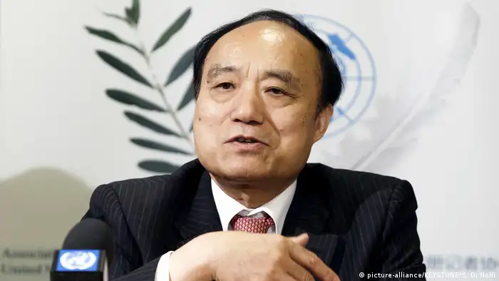 Houlin Zhao, Generalsekretär der Internationalen Fernmeldeunion (picture-alliance/KEYSTONE/S. Di Nolfi)