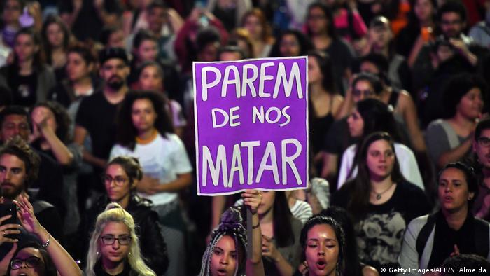Manifestación contra el odio desatado en la campaña presidencial de Brasil
