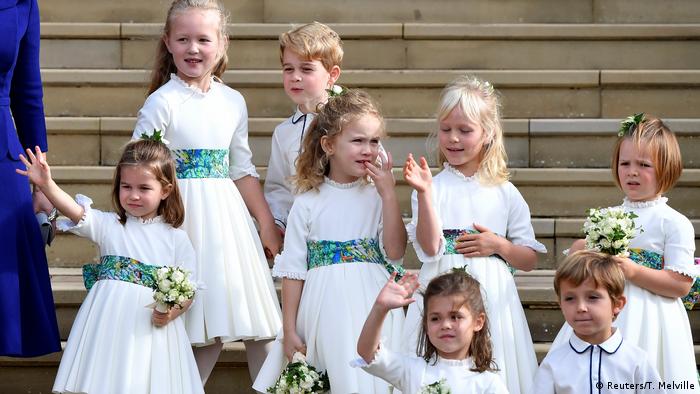 Royal Wedding Uk S Princess Eugenie Marries Fiance Jack Brooksbank News Dw 12 10 2018