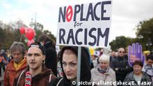 عکس هایی از تظاهرات گسترده در برلین علیه نژاد پرستی 