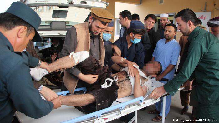 Afghanistan Takhar-Provinz Bombenanschlag bei Wahlkampfveranstaltung