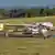 The damaged Cessna airplane at Wasserkuppe