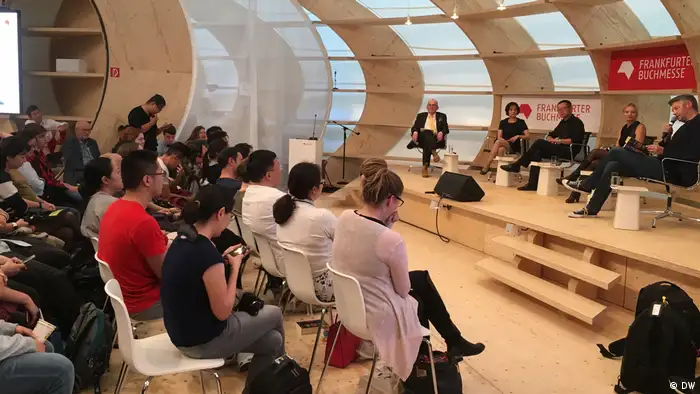 Liu Cixin auf der Frankfurter Buchmesse 2018